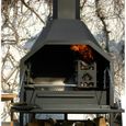 Barbecue prêt à poser Braai FS800 sans meuble - HOME FIRES - Noir - Manuel - Bois-2
