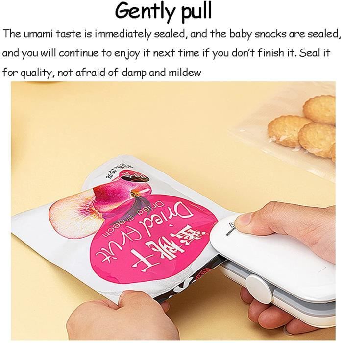 Scelleuse Sacs Thermique Mini Scelleuse Thermique Portable Bleue