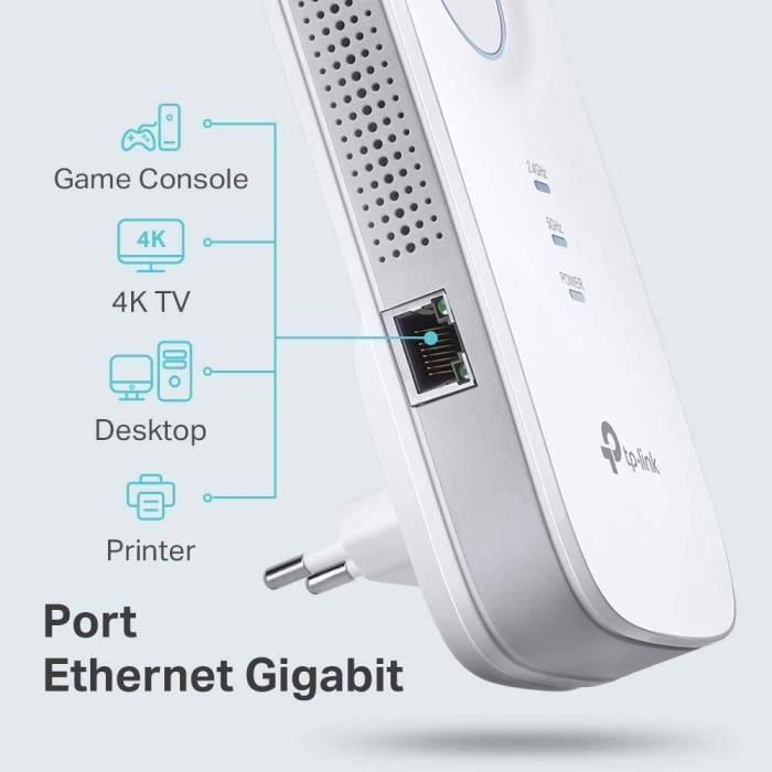 Emetteur réseau TP-LINK AC1750 Wi-Fi Blanc - Répéteur WiFi - Achat & prix