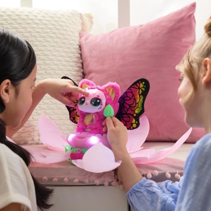 Bague Magic Blooms - Coccinelle Interactive Lumineuse - Jouet Enfant 5 Ans Et Plus - Neuf