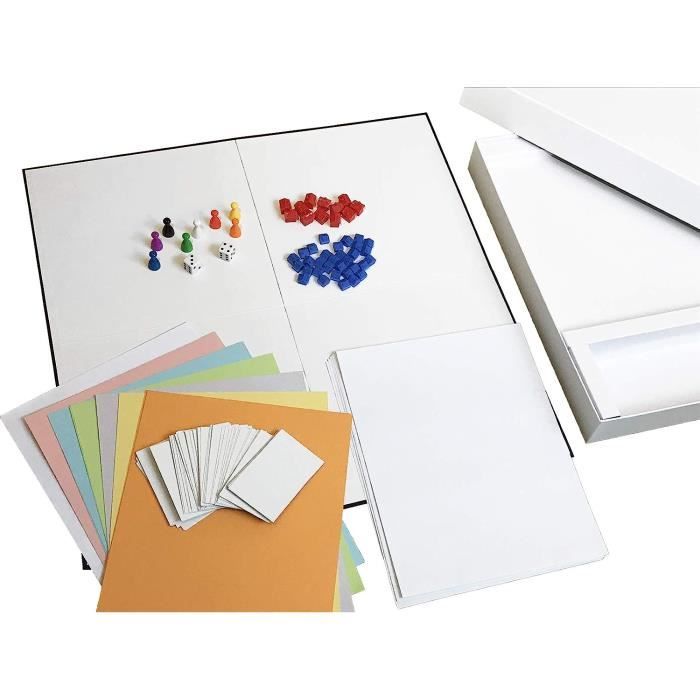 Box De Jeux De Société PLAYTE - Tu Choisis 2 Jeux (dont 'Can't Stop') - Neuf - À Partir De 12 Ans