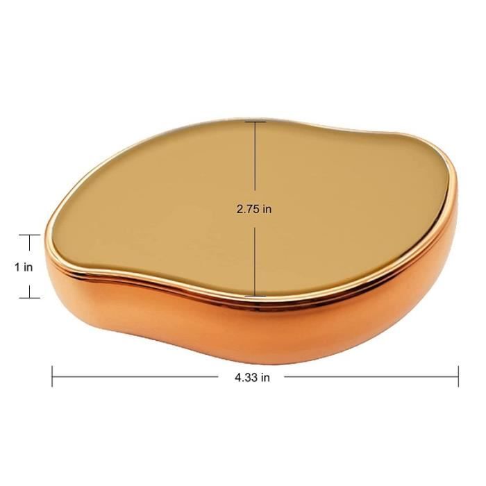 Gomme Cristal D'or Pour épilation - Épilateur Réutilisable Pour Jambes Et Bras - Marque Bricaf