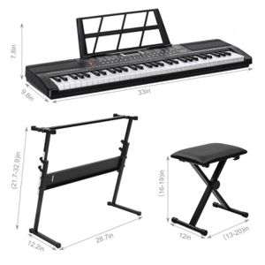Cordon D'alimentation AC Pour Clavier Yamaha P-70 P70 P 70 électronique Numérique Piano Midi Clavier Chargeur