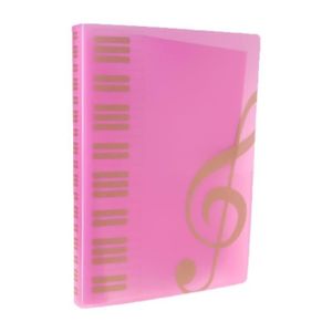 Porte-partitions étanche A4 - Dossier Musique PP Pour Piano, Rangement Documents