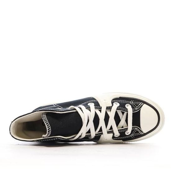 Basket Converse 135660 Noir 40 5 Homme Adulte Lacets Noir Cdiscount Chaussures