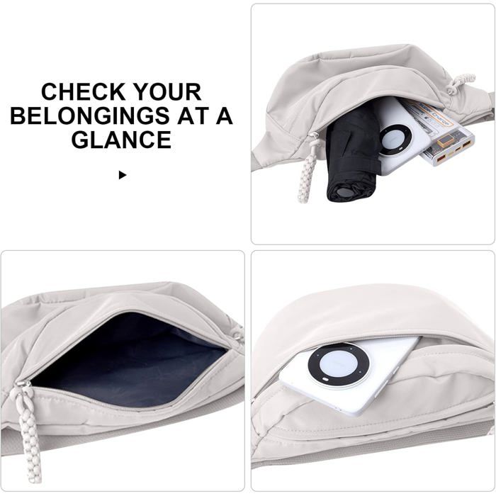Sac Banane Mayoii En Velours Côtelé – 2 Poches Zippées, Sangle Réglable 95-141 Cm, Style Rétro, Pour Femme, Homme, Usage Quotidien !