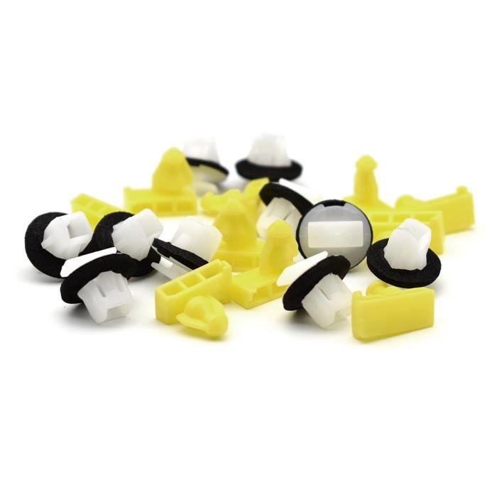 20X Clips de garniture fixation de contour de passage de roue de