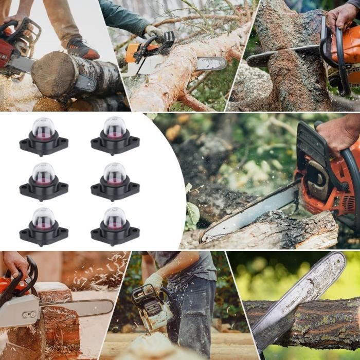 10 Ampoules D'amorçage Carburateur 188-512 - Pour Tondeuse, Tronçonneuse, Souffleur Stihl, Ryobi