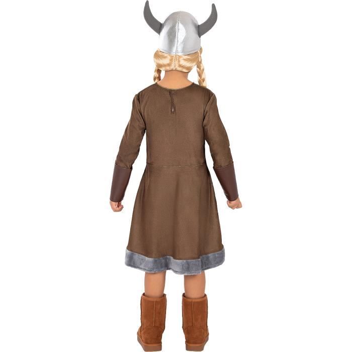 D guisement Viking fille Funidelia Viking fille Marron