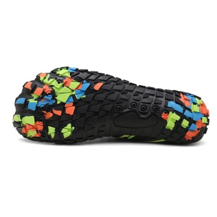 Chaussures Aquatique Hommes Femmes pour Nager Piscine Plage et d