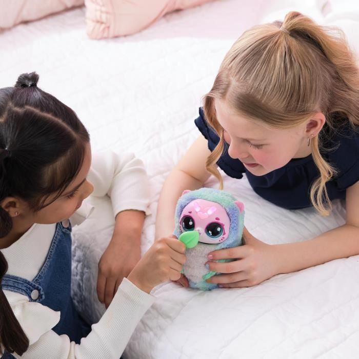 Hatchimals - Bloomables Ma Fleur Magique KittyFly - Chenille Papillon Double Eclosion A Repeter Peluches Et Animaux Interactifs 100 Sons Amp Reactions Jouet Enfant 5 Ans Et Modele Aleatoire