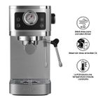 Iceagle Macchina Per Caffè Espresso 1350W - Macchina In Acciaio Inox Con Pompa Italiana 20 Bar, Touch Screen, Montalatte Professionale E Serbatoio 1,3L, Per Cialde ESE E Caffè Macinato