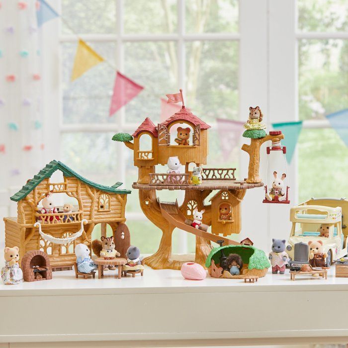 Sylvanian Families : La cabane dans les arbres - Multicolore - 0.00 Sylvanian Families : La cabane dans les arbres - Multicolore - 0.00