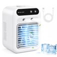Mini refroidisseur 3-en-1, 2 vitesses, humidificateur, chambre/bureau Cuneary