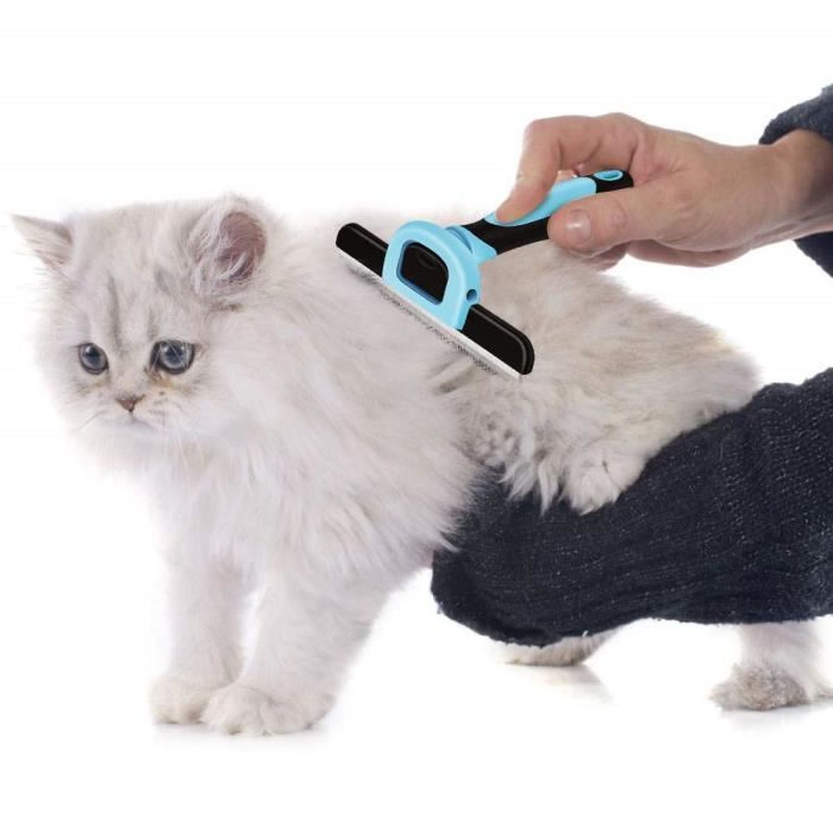 Peigne Etrille De Toilettage Pour Chat Chien De Poils Moyens Longs Demeloir De Nettoyage Reduit Chute Poils Enlever Poil Jusqu A 90 Cdiscount