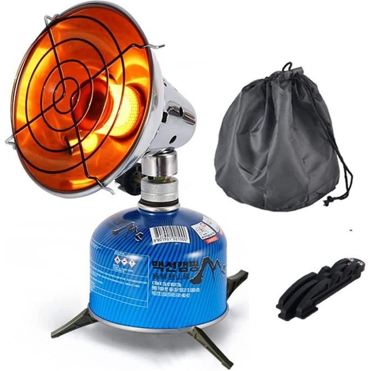 Poêle Chauffage Portable Camping - Barbecue, Chauffage Extérieur, Tente, Pêche