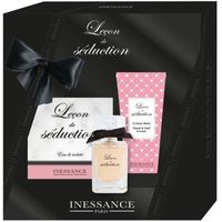 INESSANCE - Coffret Leçon de Séduction - Eau de Toilette + Crème Mains - Cadeau Femme - Coffret Parfum