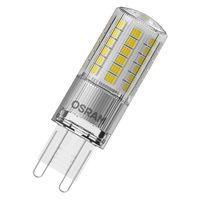 OSRAM LED PIN G9 / LED-Lampe: G9, 4,80 W, 48-W-Ersatz-für, klar, Warm White, 2700 K