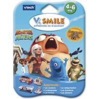 Jeu vidéo - VTECH - V.SMILE (MOTION) 3D Monstres contre Aliens - 4 à 6 ans