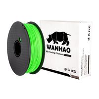 Filament PLA Premium Wanhao - Vert clair - 1kg, 1.75mm - Pour imprimante 3D FDM