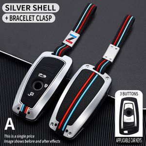 Boîtier/Coque Rouge Pour Télécommande Clé BMW 3 Boutons - Modèles F10, F20, F30, F40