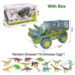 VOITURE À CONSTRUIRE E 15 avec boîte - Voiture Dinosaure Pour Enfants, 