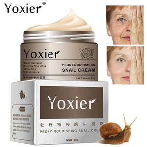 SOIN SPÉCIFIQUE Crèmes de jour hydratantes cosmétiques coréens, Soins secrets pour la peau, Crème d'escargot à l'acide hyalur