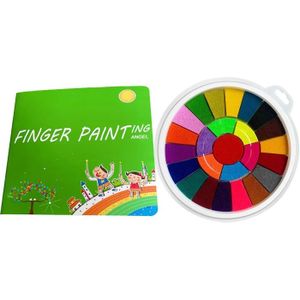 iMustech Kit de peinture au doigt lavable et sûre pour bébé et