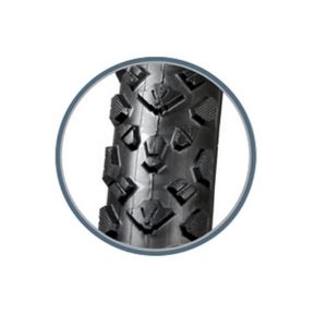 2 pneus de v/élo VTT 24 pouces 50-507 P4B Pour VTT Tr/ès bonne adh/érence dans toutes les situations 24 x 1,95 Manteau de v/élo 24 pouces Haute performance