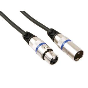 Câble de connection sono - XLR Femelle / XLR Male - 5M - Blindé