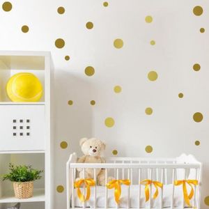 Voxloud Com Ameublement Et Decoration Decorations Murales Stickers Muraux Lumineux 1 Ensemble Internet 407 Pcs Point Rond Bricolage Autocollant Mural Fluorescents Chambre Bebe Enfants 104pcs
