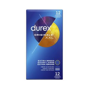 PRÉSERVATIF Durex Originals XXL - 12 Préservatifs