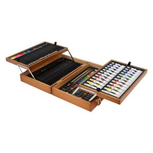 160 Crayons de Couleur (Numérotés) Zenacolor - Rangement Facile - Coffret  de Crayon de Couleurs Professionnel - Idéal pour Col[10] - Cdiscount  Beaux-Arts et Loisirs créatifs
