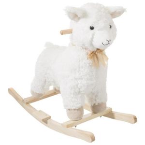 JOUET À BASCULE Petit lama à bascule
