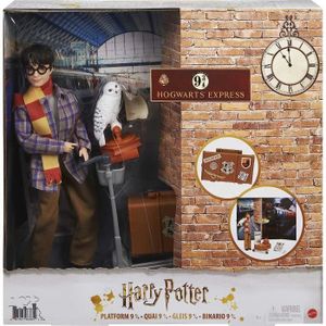 POUPÉE Coffret Harry Potter sur le quai 9 3 4 Poupee Mann