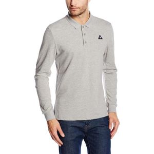 polo le coq sportif gris