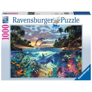 PUZZLE Puzzle 1000 pièces Ravensburger - Baie de coraux - Paysage et nature