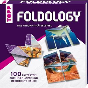 JEU DE ORIGAMI Foldology - Le Jeu de Puzzle Origami : 100 Puzzles pliants Uniques pour des têtes Lneuses et des Mains habiles Jeunes et Moins J133