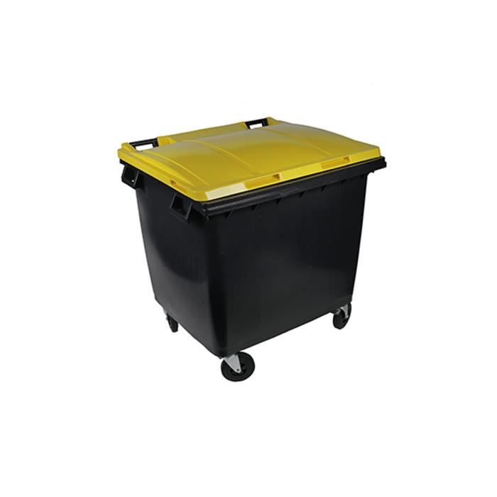 Tasseur de poubelle - Compacteur de poubelle - Réduction déchets 1000L