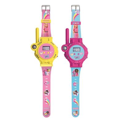 Montre digitale Barbie avec fonction talkie-walkie portée jusqu'à 200 m