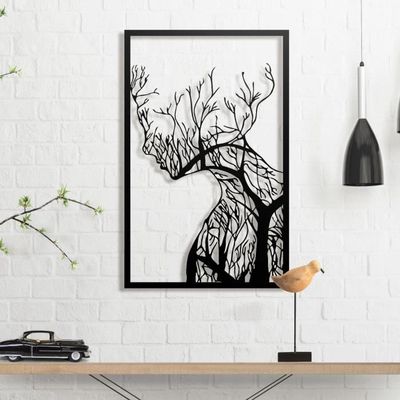 Scooter Décoratif En Tôle - Style Vintage - Noir - Longueur 29 Cm