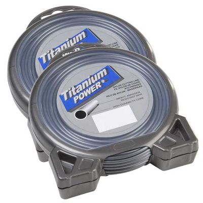 Fil Titanium 2,5 Mm X 32 M Carré Bi-matière, Blister - Jardin