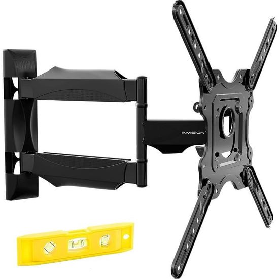 Support Barre De Son Universel ELIVED - Pour Barre Sans Trous, 6,8 Kg Max, Montage TV/Mur, Réglable ±90°