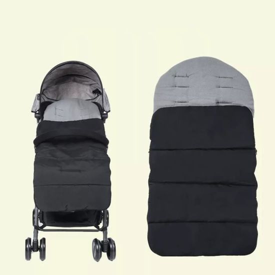 Chancelière Universelle Pour Poussette – Sac De Couchage Bébé Thermique, Double Fermeture éclair | Tissu Oxford Doux, Dimensions 84x38 Cm