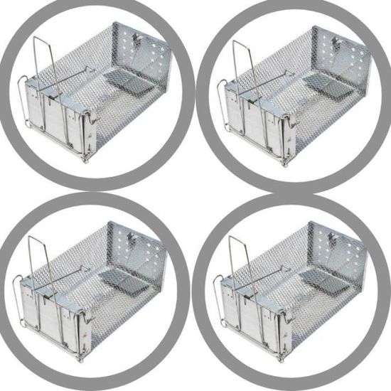 PièGe à Souris,6 Pcs RéUtilisable PièGe à Rats,Piege A Souris En