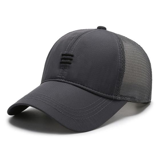 Casquette,Casquette de soleil en maille pour hommes et femmes,chapeau
