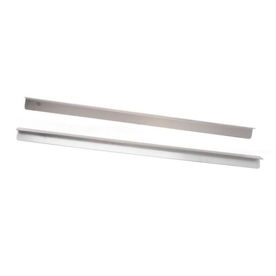 Lot De 2 Couvercles En Acier Inoxydable Pour Espace Entre Cuisinière Et Comptoir - Anti-Salissures