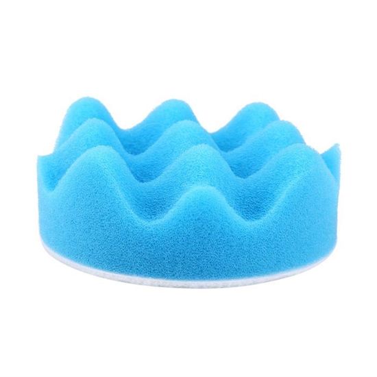 Kit De 7 Tampons De Polissage 150 Mm – Mousse Alvéolée Et Microfibre, Pour Polisseuse Excentrique