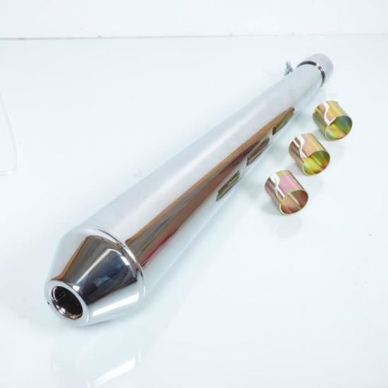 BRAZOLINE Silencieux D'échappement MEGATON (Chromé