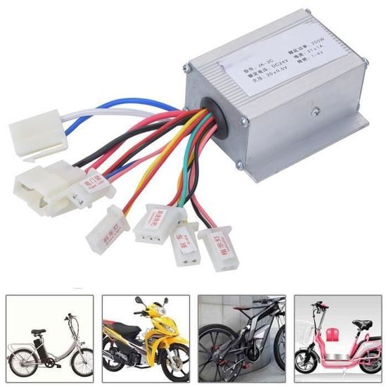 Accessoires de Scooter de VéLo éLectrique ContrôLeur Brossé et PoignéE
